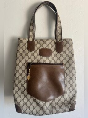 Authentic vintage Gucci GG Canvas Tote Bag